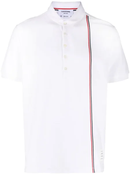 Polo Thom Browne cu dungi alb