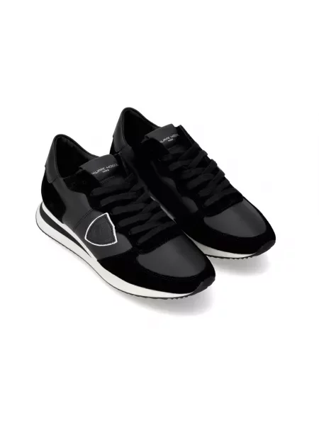 Buty do biegania Philippe Model zamszowe do biegania czarne