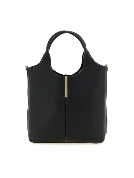 Shopperka Tod's skórzana czarna