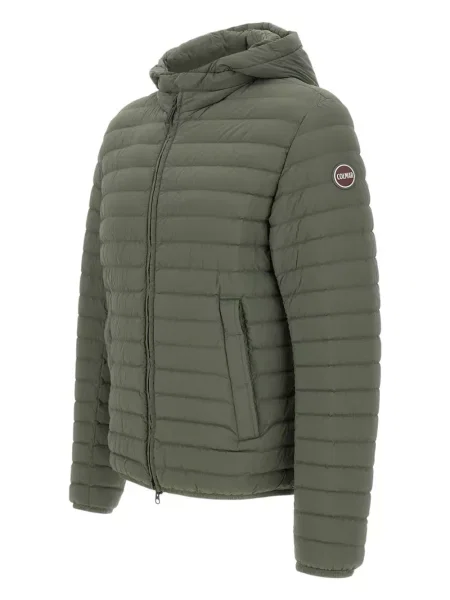 Geacă cu puf Colmar cu glugă verde