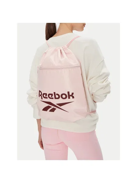 Vak na stahovací šňůrky Reebok růžový