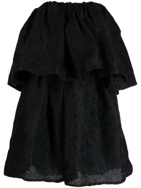 Rochie Ulla Johnson cu model floral din jacard fără bretele