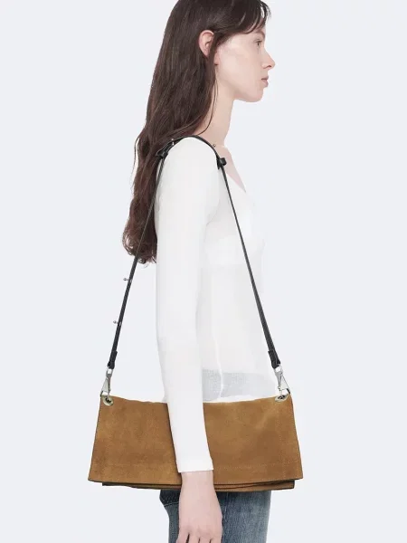 AllSaints сумка крос-боді замшева LUTECE
