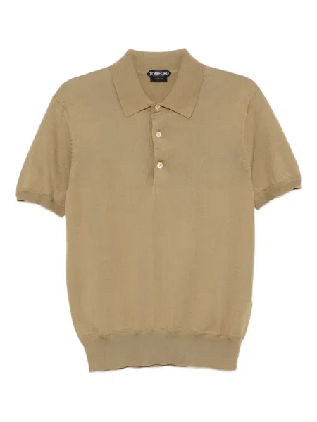 Polo Tom Ford tricotate verde