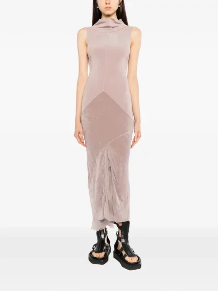 Šaty Rick Owens ružová
