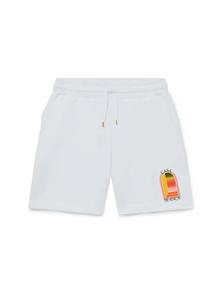 Pantaloni Casablanca cu gradient alb