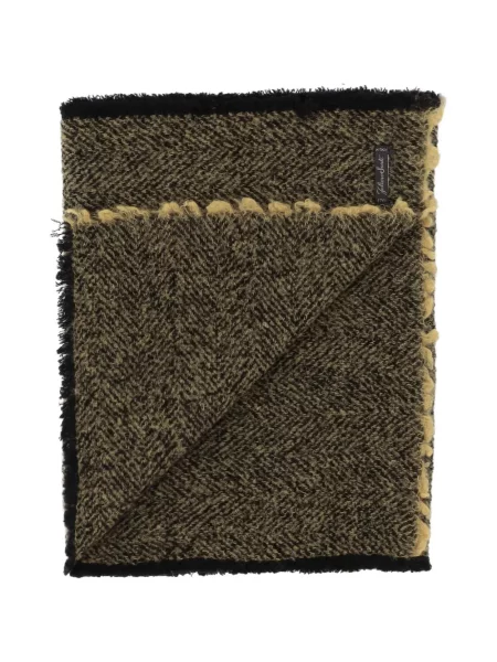 Fular Faliero Sarti cu model herringbone