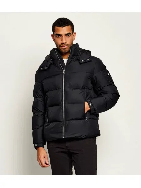 BOSS BLACK Geacă H-Colter negru