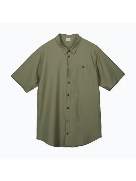 Košile Houdini Shortsleeve Shirt sage green zelená