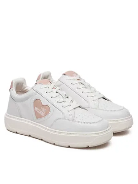 LOVE MOSCHINO Sneakersy bílá