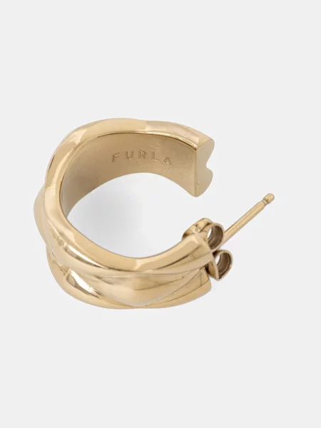 Kolczyki Furla żółte