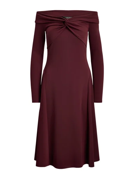 Lauren Ralph Lauren Haljina tamno crvena
