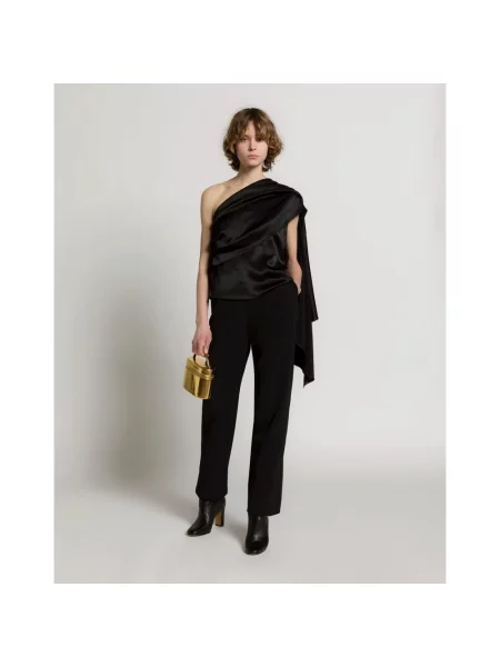 Spodnie Alberta Ferretti czarne