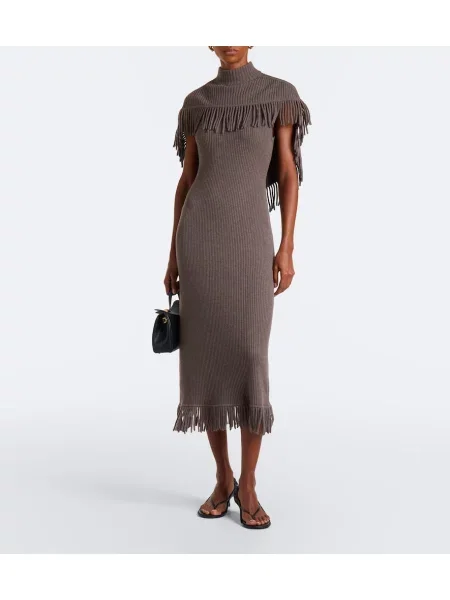 Rochie maxi Simkhai de lână gri