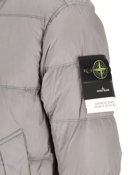 Geacă Stone Island cu strasuri gri