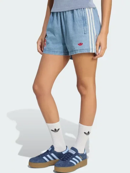 ADIDAS ORIGINALS Traperice plavi traper / crvena bijela