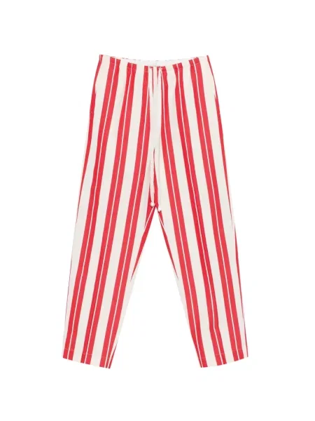 Șnur de strângere pantaloni Forte_forte cu dungi roșu