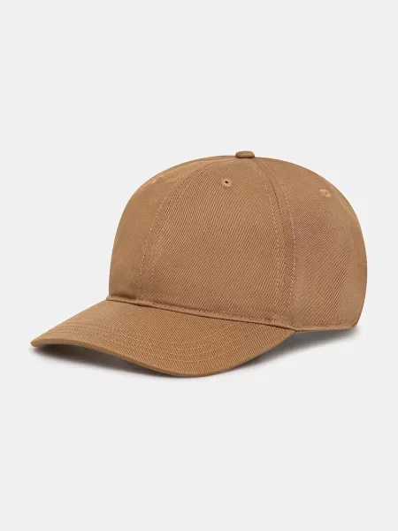 Шапка с козирка Lacoste с изчистен дизайн зелено