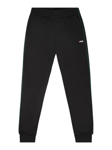 FILA Pantaloni SAGANO verde închis negru