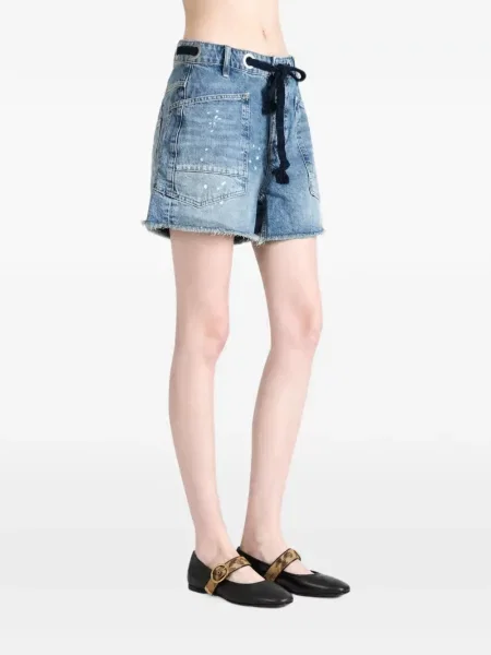 Pantaloni scurți Free People albastru