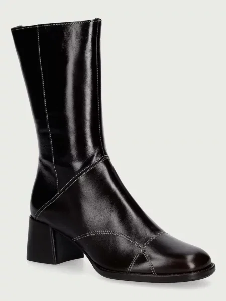 Billi Bi női bőr csizma Espresso calf /brown heel 86 barna