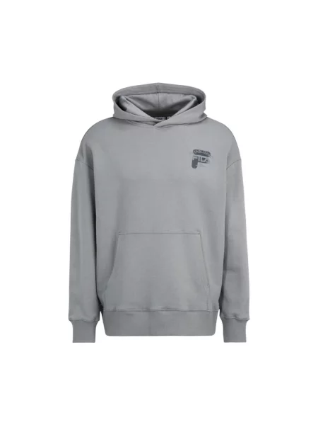 Bluza z kapturem Fila z kapturem niebieska