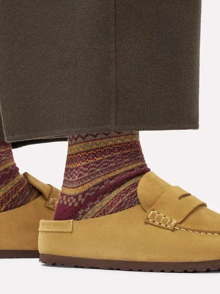 Замшевые мюли Birkenstock
