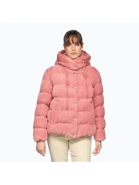 Geacă izolată pentru femei Geox Loisia Parka dusty rose roz