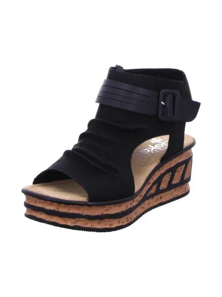 Rieker Sandale negru
