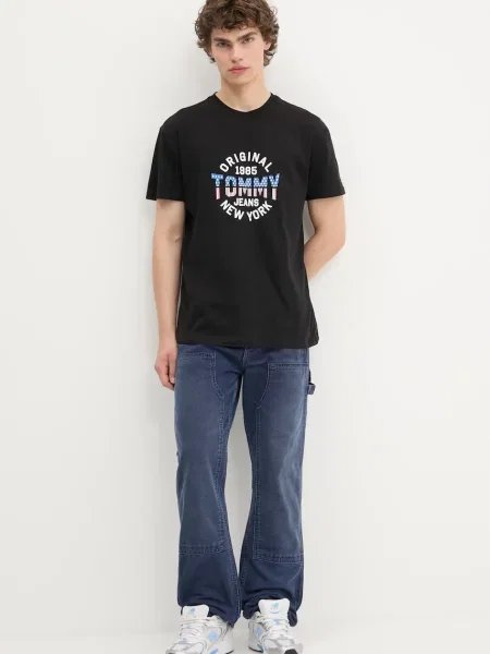 Kavbojke Tommy Jeans modra