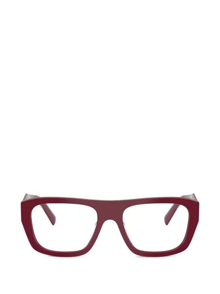 Okulary przeciwsłoneczne Prada Eyewear czerwone