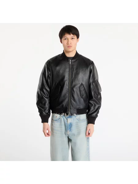 Шкіряна куртка Wasted Paris чорна