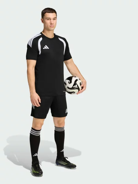 Переработанный футболка Adidas черная