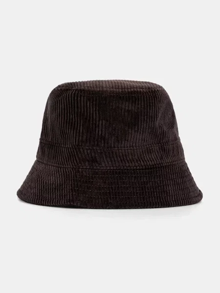 Вельветовий капелюх Lacoste коричневий
