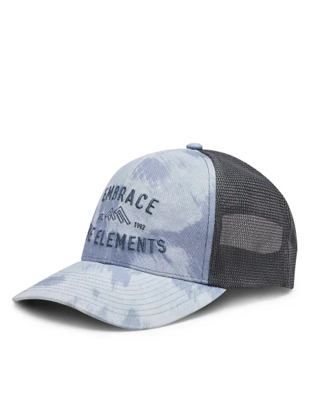 Шапка с козирка Buff Explore с десен синьо