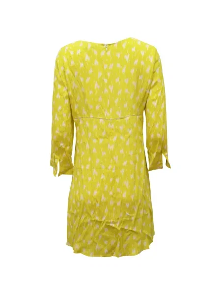 Rochie Ba&sh cu imagine de costum galben