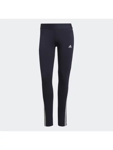 Adidas Legíny 3 Stripes Leggings Modrá bílé