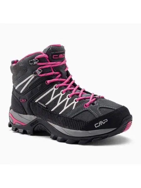 Cizme de trekking pentru femei CMP Rigel Mid Wp gri