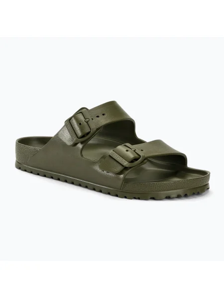 Šľapky BIRKENSTOCK Arizona Eva Khaki zelená
