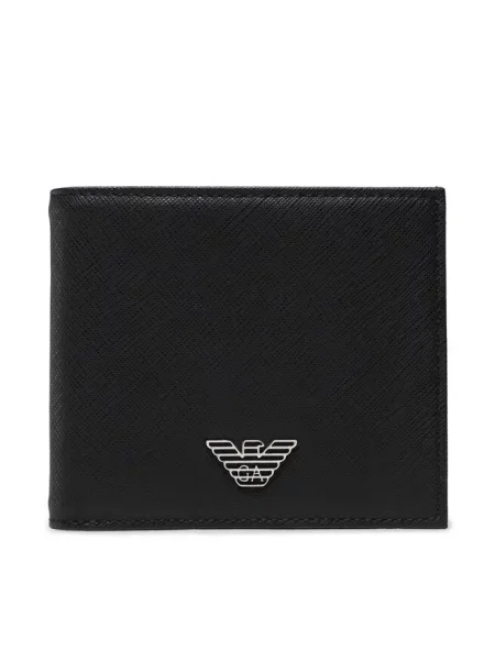 Portfel Emporio Armani czarny