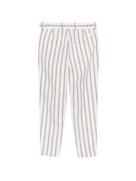 Pantaloni Manuel Ritz cu dungi alb