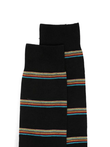 Șosete Paul Smith cu dungi negru