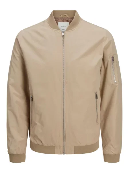 JACK & JONES Φθινοπωρινό και ανοιξιάτικο μπουφάν JJRush καπουτσίνο