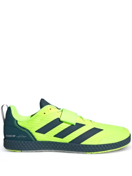 Pruhované trekkingové lněné tenisky Adidas UltraBoost šedé