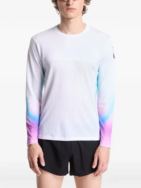 Lung tricou Soar alb