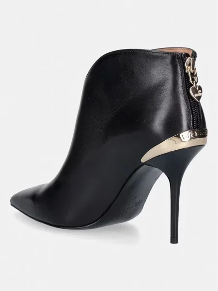 LOVE MOSCHINO Botki czarny