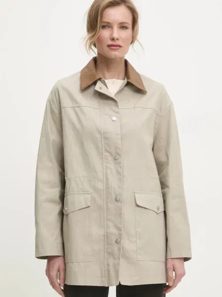 Яке Answear Lab преходен модел бежово