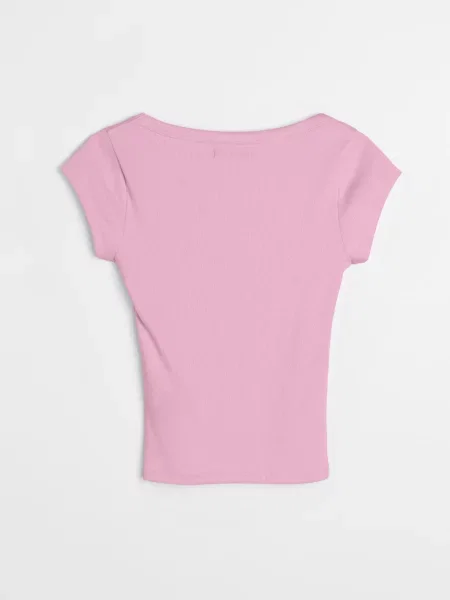 Футболка basic бегонія