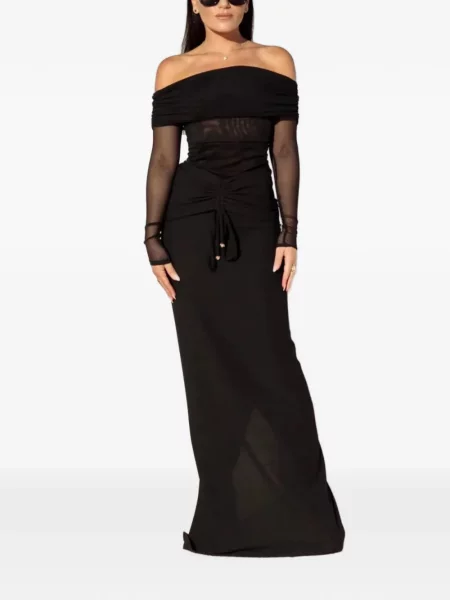 Top Taylor plasă negru