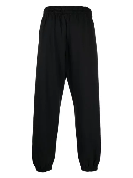 Pantaloni Sky High Farm cu imagine alergare negru